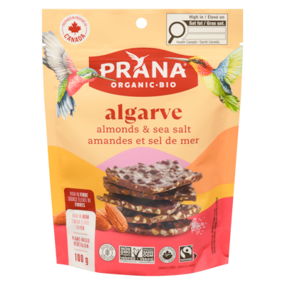 Prana Algarve Chocolate Bark 100 g, $5.49/100g