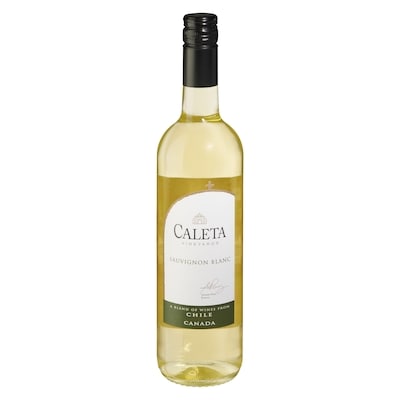 Caleta White Wine Sauvignon Blanc (ID required at pick-up) 750 ml, $1.76/100ml