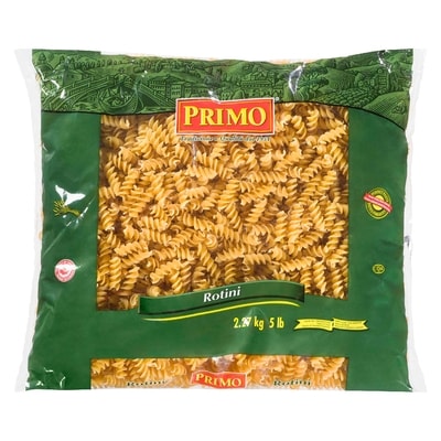Primo Rotini Pasta 2.27 kg, $0.35/100g