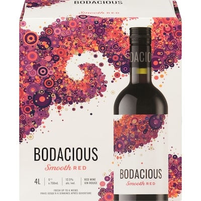 Bodacious Bodacious Red Blend Box (ID required at pick-up) 4000 ml, $1.21/100ml
