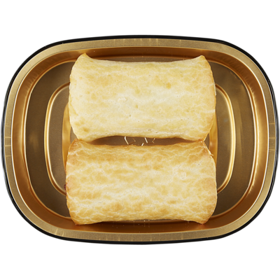 Concocté par nos chefs Roulés de saucisse, emballage de 2 210 g, 1,19 $/100g