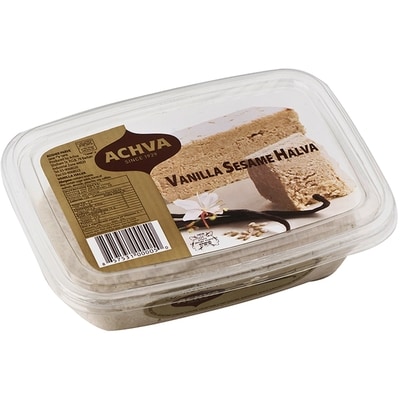 Achva Halva sésame vanille casher 450 g, 2,00 $/100g