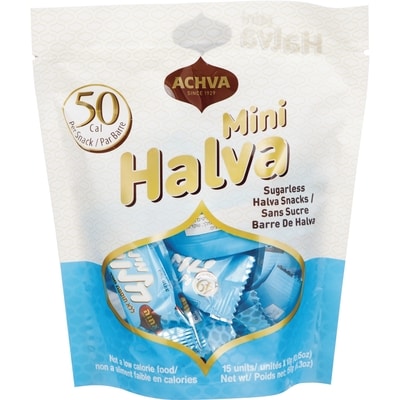 Achva Mini-halva sans sucre casher 150 g, 3,33 $/100g
