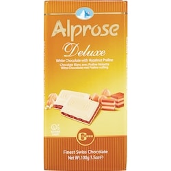 Deluxe White Chocolate Hazelnut Praline Bar