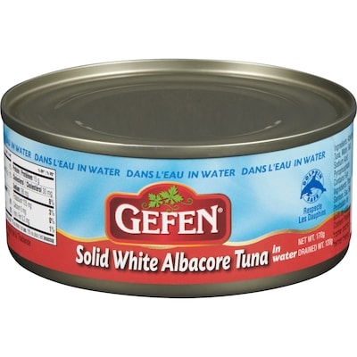 Gefen Kosher Solid White Albacore Tuna 170 g, $2.94/100g