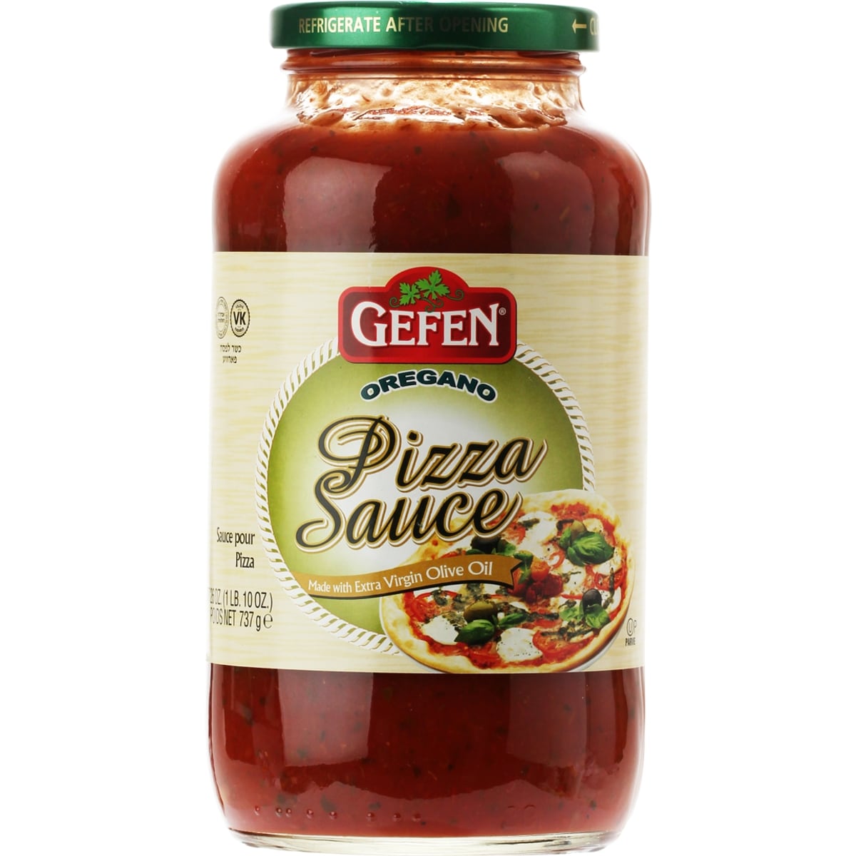 Gefen Kosher Pizza Sauce Oregano Kpy    709 g, $0.99/100g