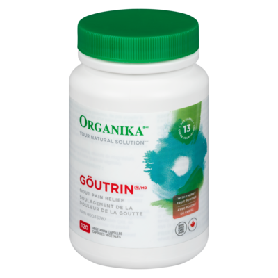 Organika Goutrin en capsules végétales 120 ea, 0,29 $/1ch