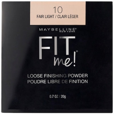 Maybelline New York Fit Me! poudre libre de finition, 10 Fair Light 8 g, 174,88 $/100g