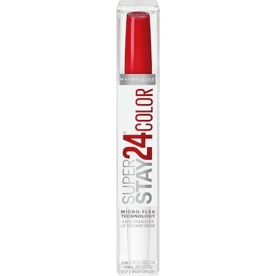 Maybelline Super Stay 24 Color Lip Color Balm Topcoat 200 Eternal Cherry 2.3 ml, $499.57/100ml