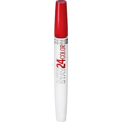 Super Stay 24 Color Lip Color Balm Topcoat 200 Eternal Cherry