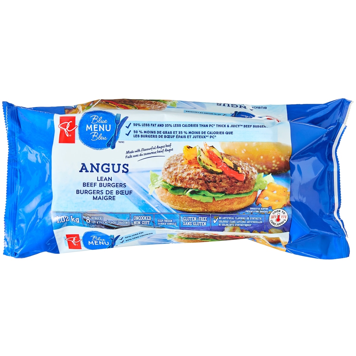 PC Blue Menu Angus Lean Beef Burgers
