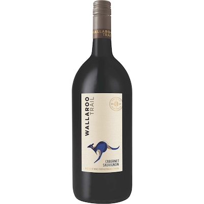 Wallaroo Trail Red Wine Cabernet Sauvignon Bin 424 (ID required at pick-up) 1500 ml, $1.74/100ml