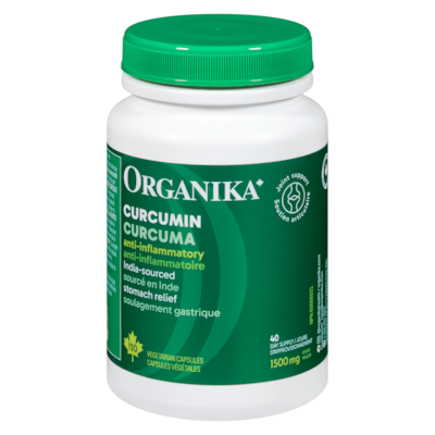 Organika Curcuma, capsules 120 ea, 0,42 $/1ch