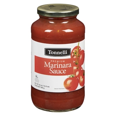 Tonnelli Kosher Marinara Sauce 710 g, $0.84/100g