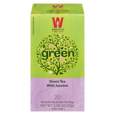 Wissotzky Kosher Green Tea, Jasmine 30 g, $16.63/100g