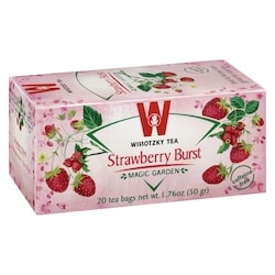 Wissotzky Kosher Strawberry Burst Tea - 50 g | Real Canadian