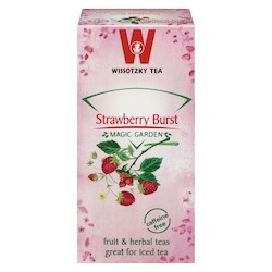 Wissotzky Kosher Strawberry Burst Tea - 50 g | Real Canadian