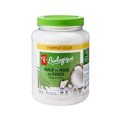 PC Organics 100% Virgin Coconut Oil Club Size, Organic - 2.3 l