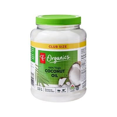 PC Biologique Huile De Noix De Coco, Large 2.3 l, 1,74 $/100ml