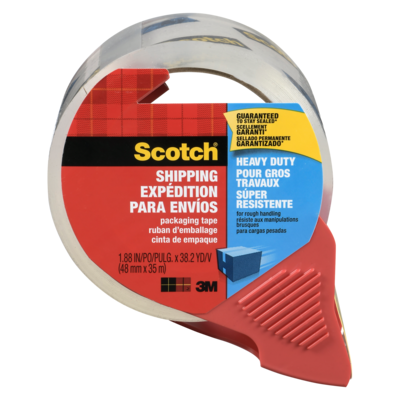 Scotch Heavy Duty Shipping Tape 1 ea, $9.50/1ea