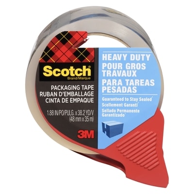 Scotch Heavy Duty Shipping Tape 1 ea, $9.50/1ea
