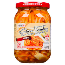 Tastee Pousses de Bambou au Piment 340 g, 0,97 $/100g