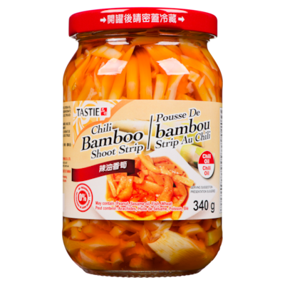 Tastee Pousses de Bambou au Piment 340 g, 1,26 $/100g