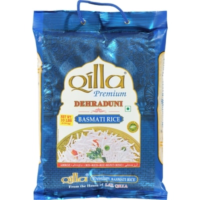 Lal Qilla Premium Dehraduni Basmati Rice 4.54 kg, $0.35/100g