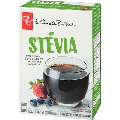 Sachets d'édulcorant Stevia