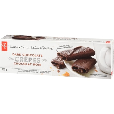 Crêpes au chocolat noir