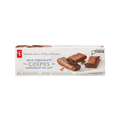 le Choix du Président Crêpes au chocolat au lait 100 g, 3,49 $/100g