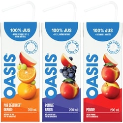 jus oasis en spécial maxi