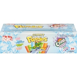 Kisko Giant Crush Freeze Pops - 40x150.0 ml | Real Canadian Superstore
