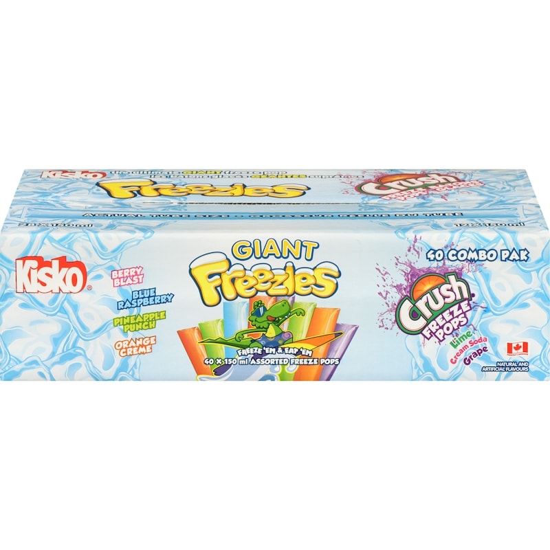 Kisko Giant Crush Freeze Pops - 40x150.0 ml | Loblaws
