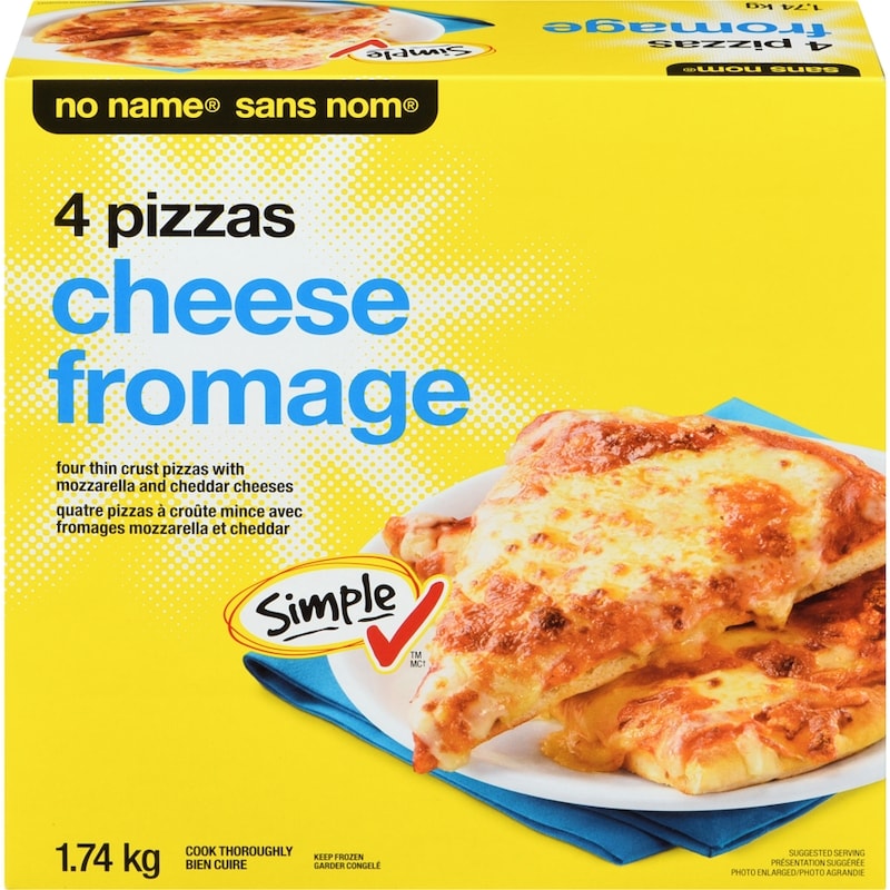 ぷれーんぴざです！ No Name Cheese Pizzas - 1740 g | Real Canadian Superstore