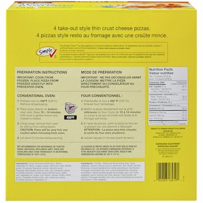 Cheese Pizza Club Size