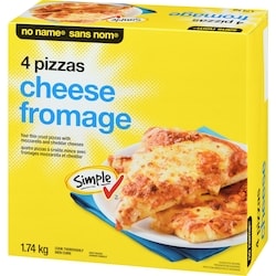 No Name Cheese Pizzas - 1740 g | Real Canadian Superstore