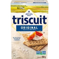 Christie TRISCUIT Original Crackers 200 g, $2.50/100g