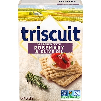 Christie TRISCUIT Rosemary & Olive Oil Crackers, 200 g, $1.75/100g