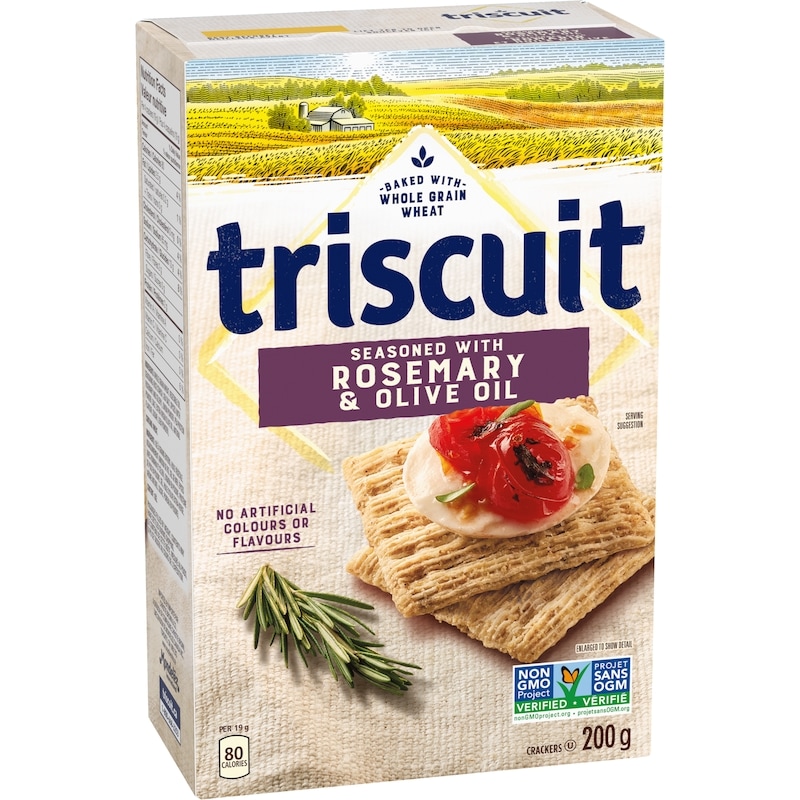TRISCUIT Rosemary & Olive Oil Crackers,