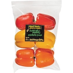 Délices du Marché Poivrons Assortis 6x1.0 ea, 1,67 $/1ch