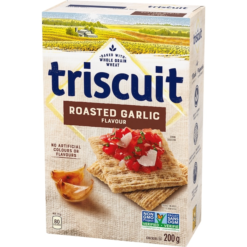 Triscuit Roasted Garlic Crackers
