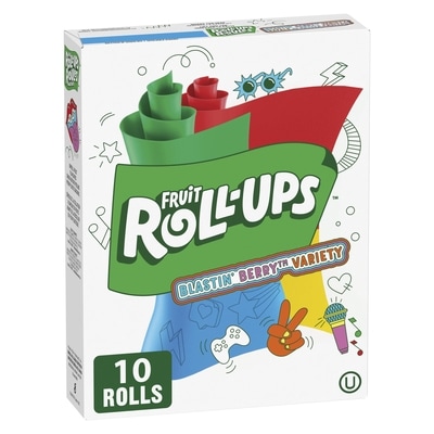 Betty Crocker Fruit Roll Up Snack Berry Variety 141 g, $1.75/100g