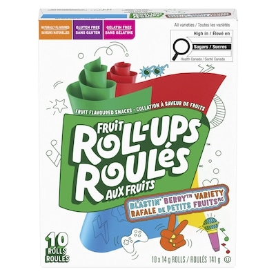Fruit Roll Up Snack Berry Variety