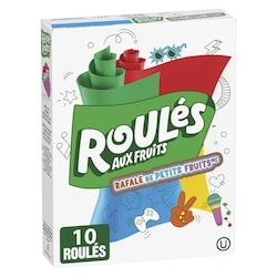 Betty Crocker Roulés aux fruits Rafale de petits fruits Collation à saveur de fruits 141 g, 1,77 $/100g