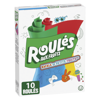 Betty Crocker Roulés aux fruits Rafale de petits fruits Collation à saveur de fruits 141 g, 2,66 $/100g