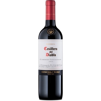 CASILLERO DEL DIABLO Cabernet Sauvignon (Pièce d’identité requise au moment du ramassage) 750 ml, 1,89 $/100ml