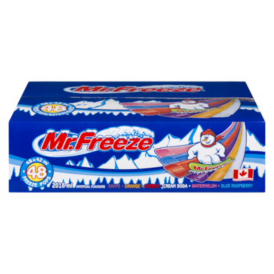 Mr Freeze Canada Day Freezies 2016 ml, $0.30/100ml