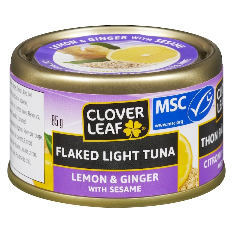 Flaked Light Tuna, Lemon Ginger with Sesame