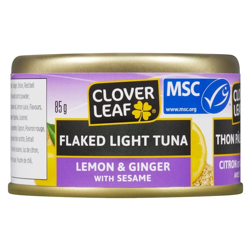 Flaked Light Tuna, Lemon Ginger with Sesame